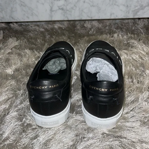 GIVENCHY Paris Urban Street Black Low top size 42 US9 - Picture 4 of 8